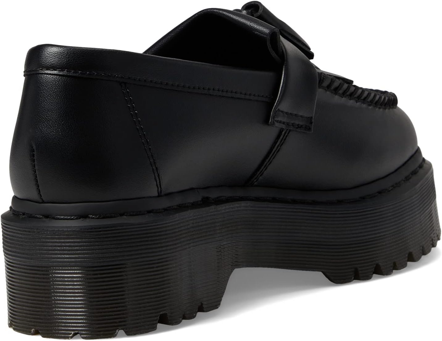 Dr. Martens Unisex Adult Unisex Vegan Adrian Platform Tassel Loafer Black