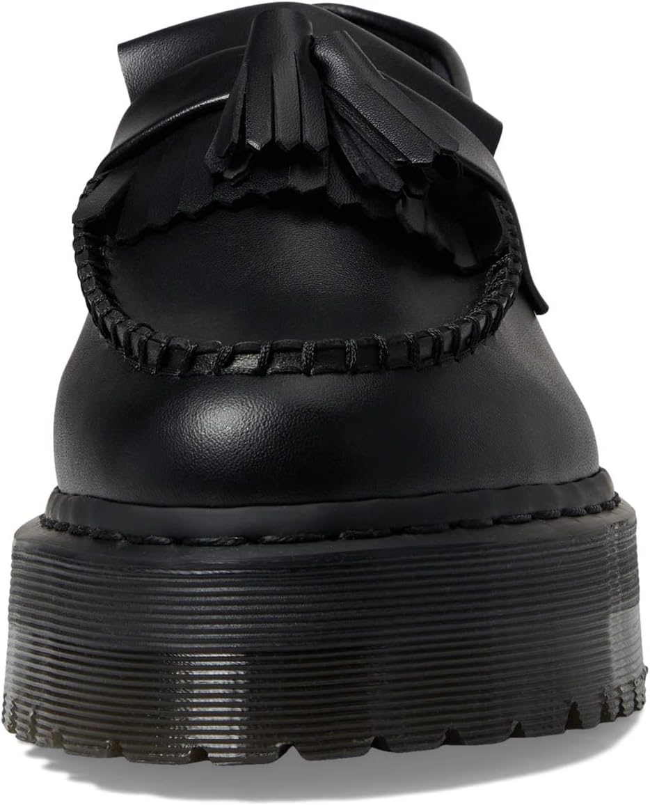 Dr. Martens Unisex Adult Unisex Vegan Adrian Platform Tassel Loafer Black