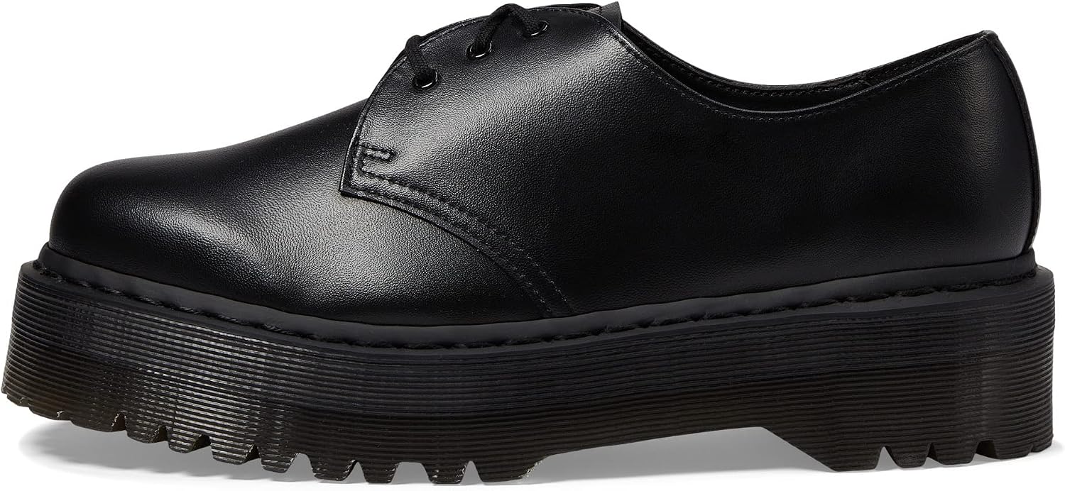 Dr. Martens Unisex-Adult V 1461 Quad Mono Oxford Black