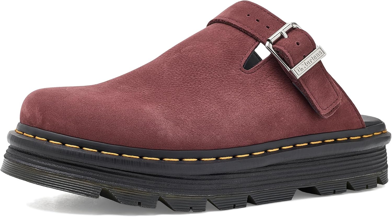 Dr. Martens Unisex Adult Zeb Zag Mule Cherry Red
