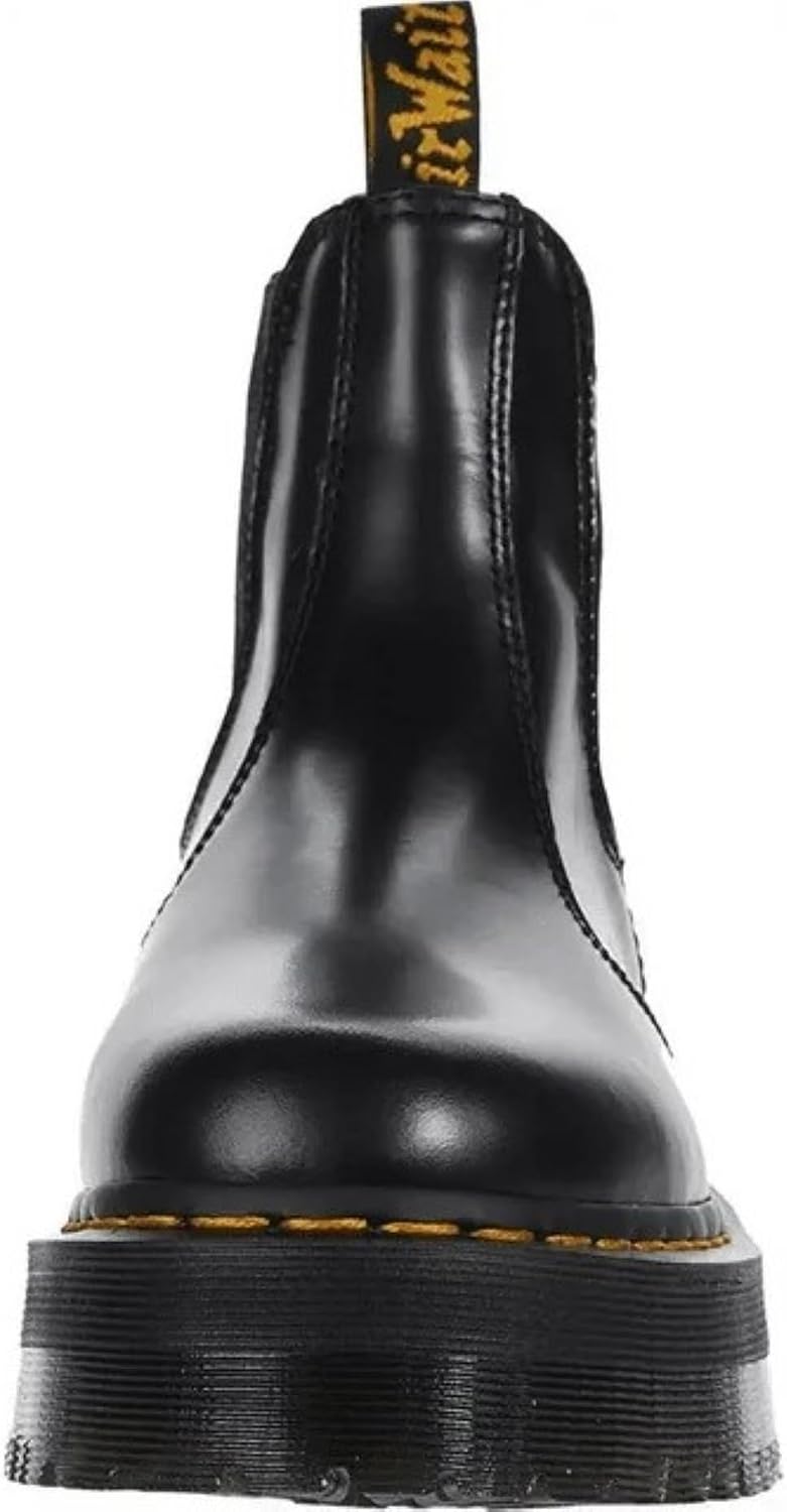 Dr. Martens Unisex-Adult 2976 Quad Chelsea Boot, Black, 6 Women5 Men