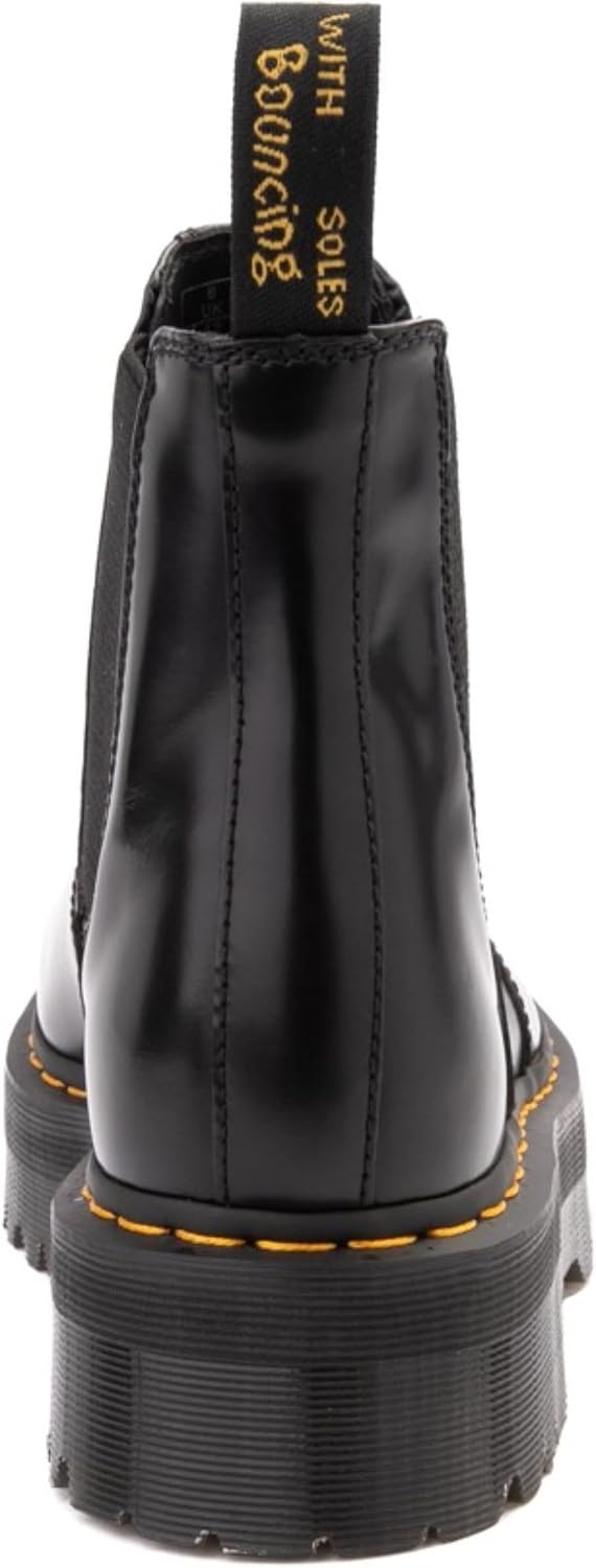 Dr. Martens Unisex-Adult 2976 Quad Chelsea Boot, Black, 6 Women5 Men