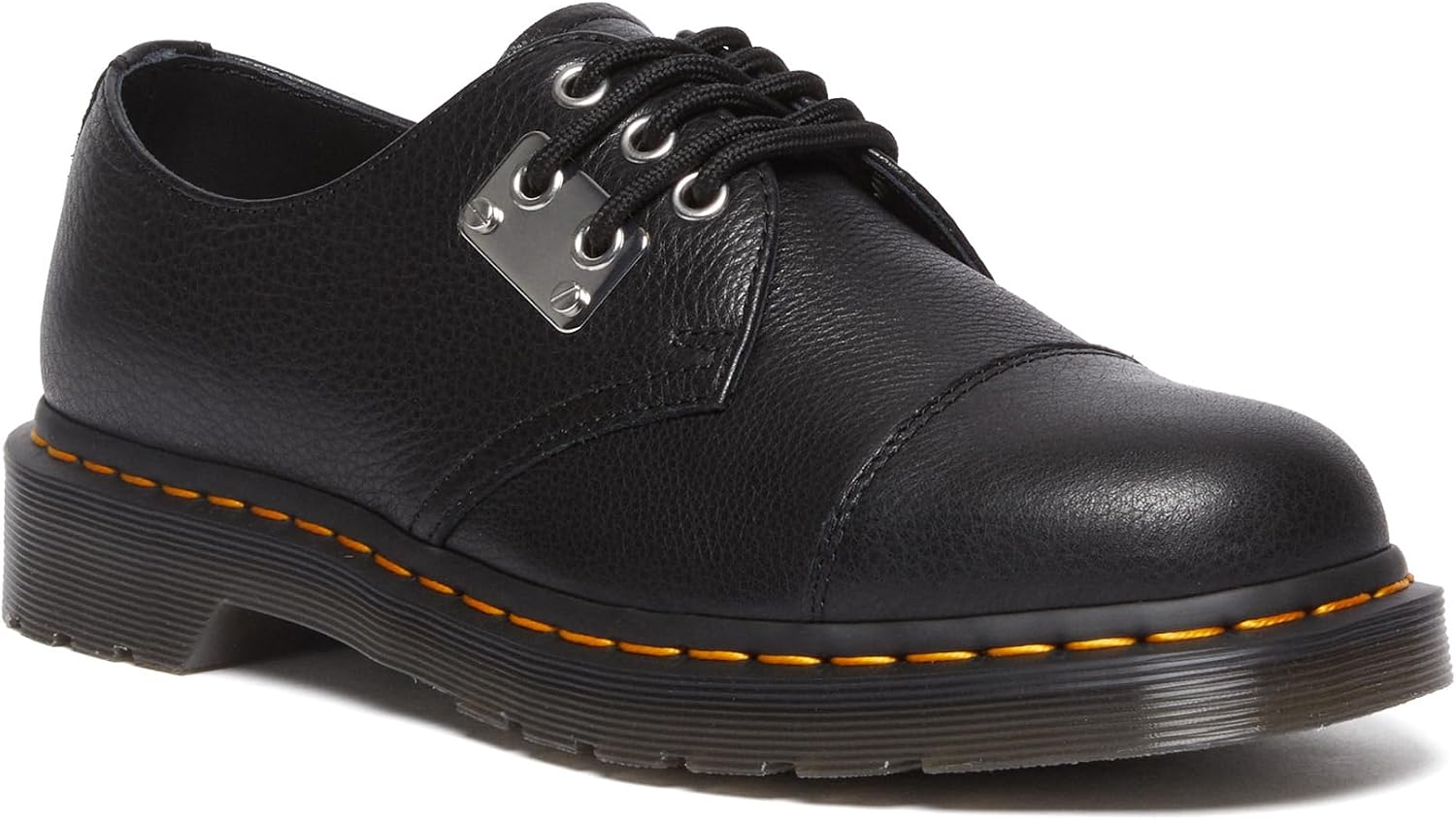 Dr. Martens, Unisex, 1461 Leather Oxford Shoes, Cashew Black Lunar
