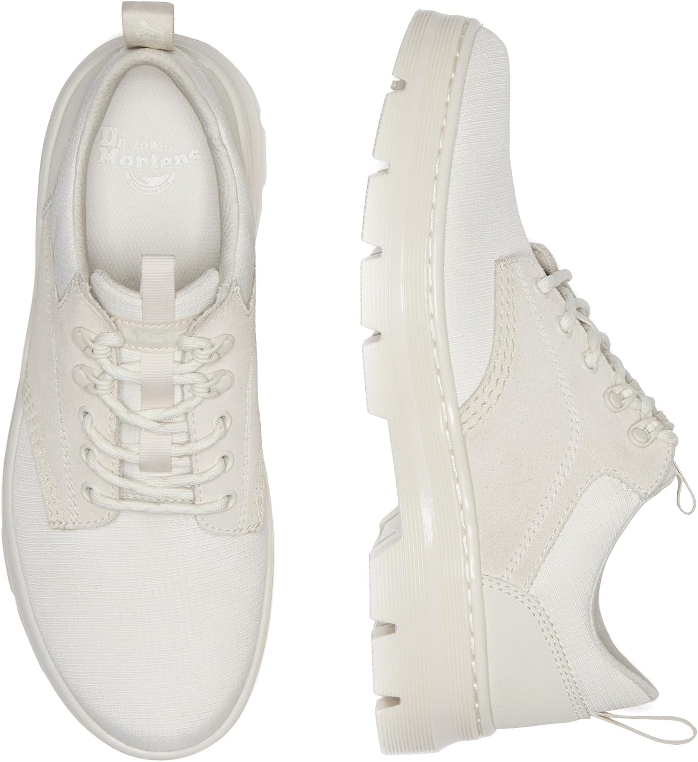 Dr. Martens Unisex Adult Reeder Oxford Shoes Off-white