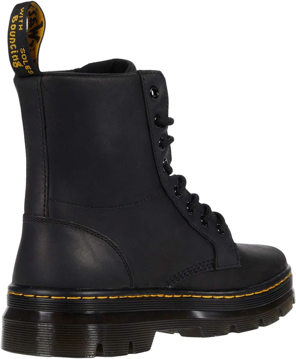 Dr. Martens Unisex Adult Combs Leather 8 Eye Boot Black Wyoming