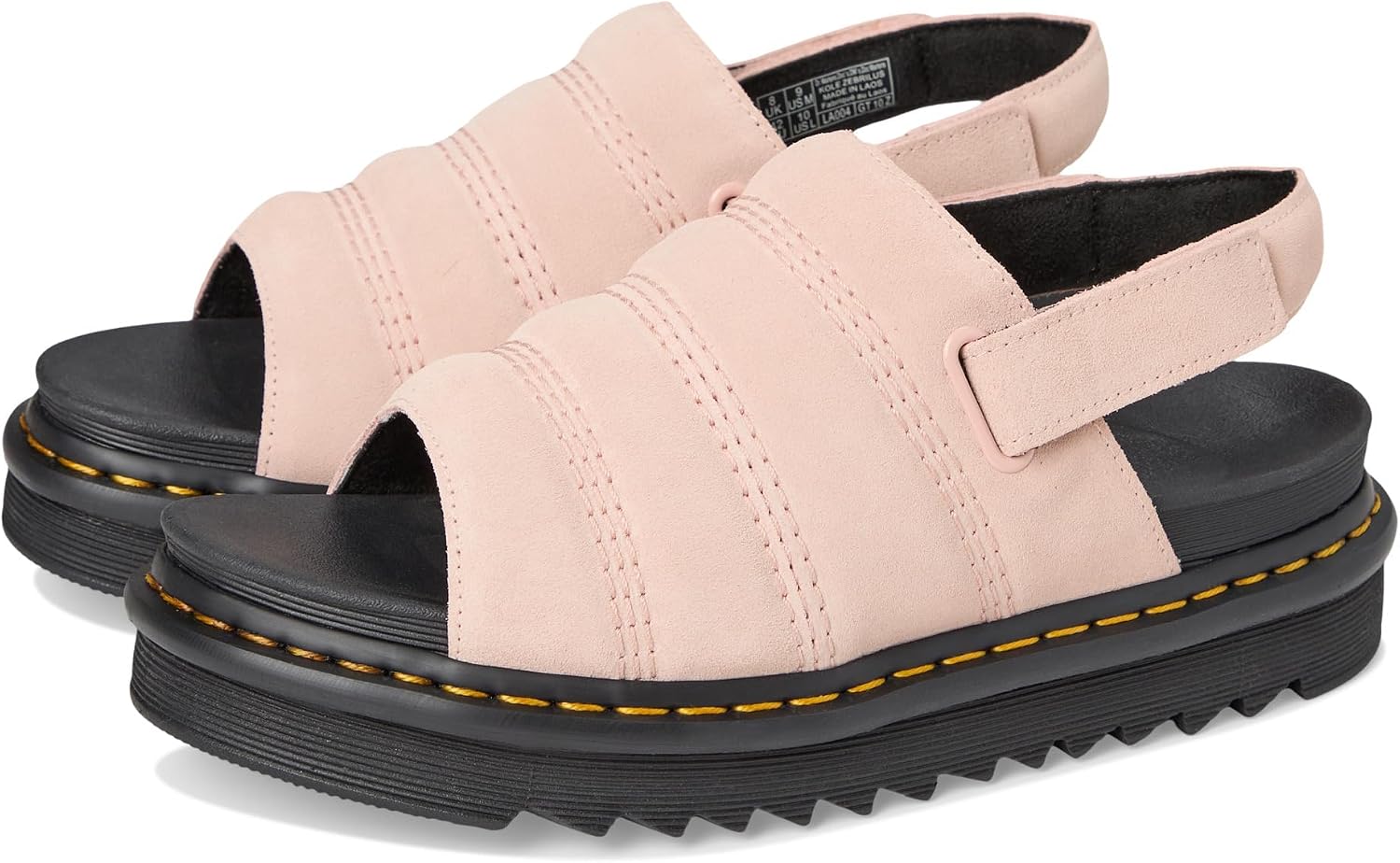Dr. Martens Unisex Kole Sandal Powder Pink