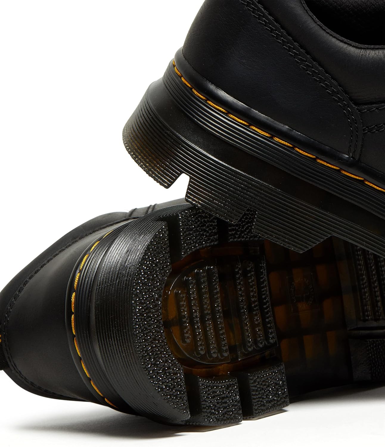 Dr. Martens Unisex Adult Reeder Leather 5 Eye Shoe Black Wyoming