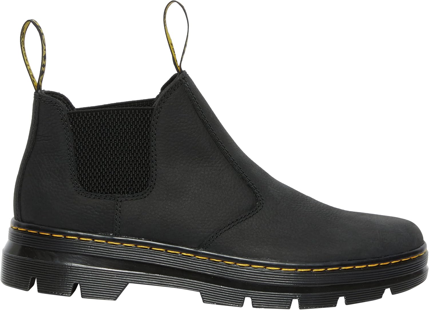 Dr. Martens unisex-adult Hardie II Black Pit Quarter
