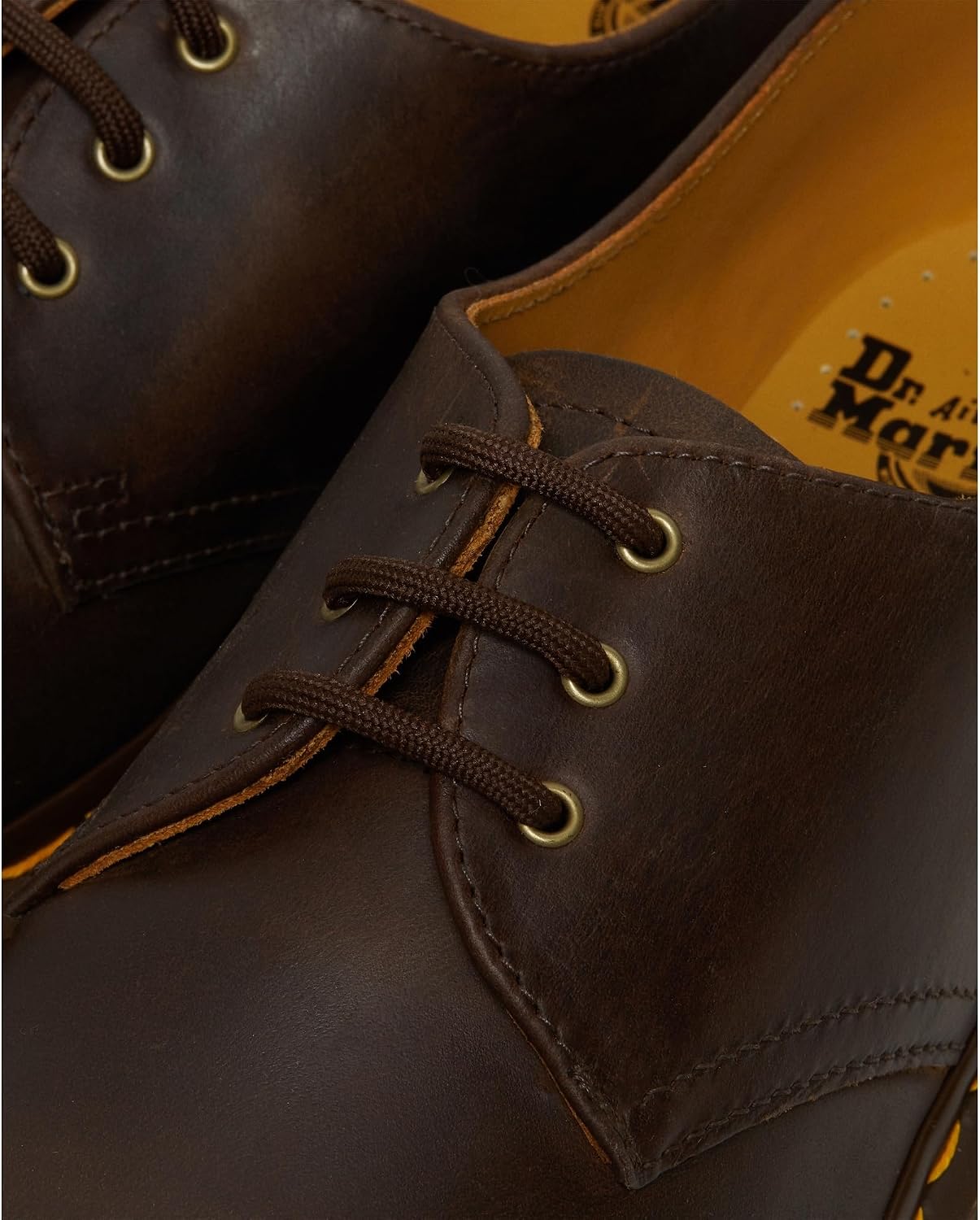Dr. Martens Unisex-Adult 1461 Brown