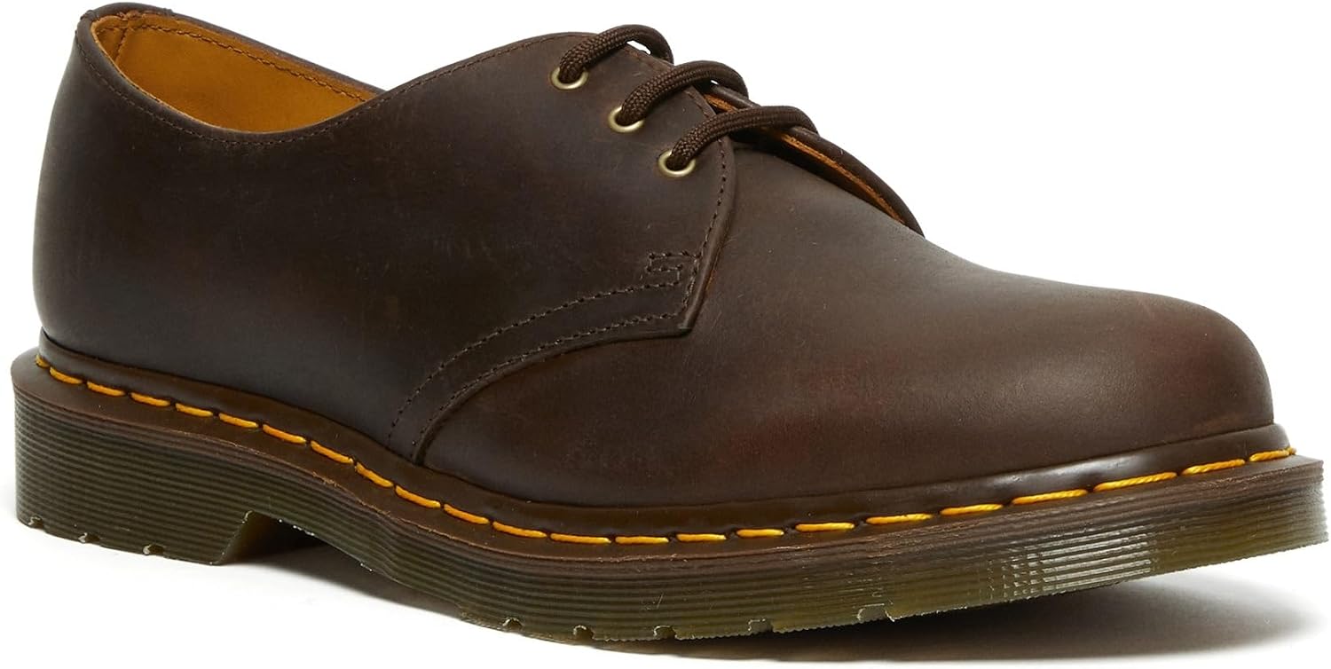 Dr. Martens Unisex-Adult 1461 Brown