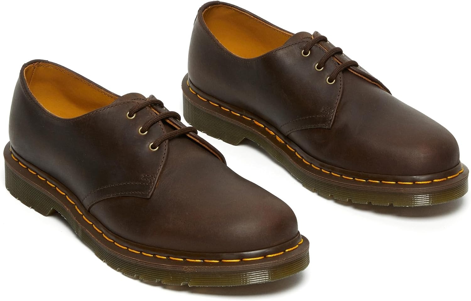 Dr. Martens Unisex-Adult 1461 Brown