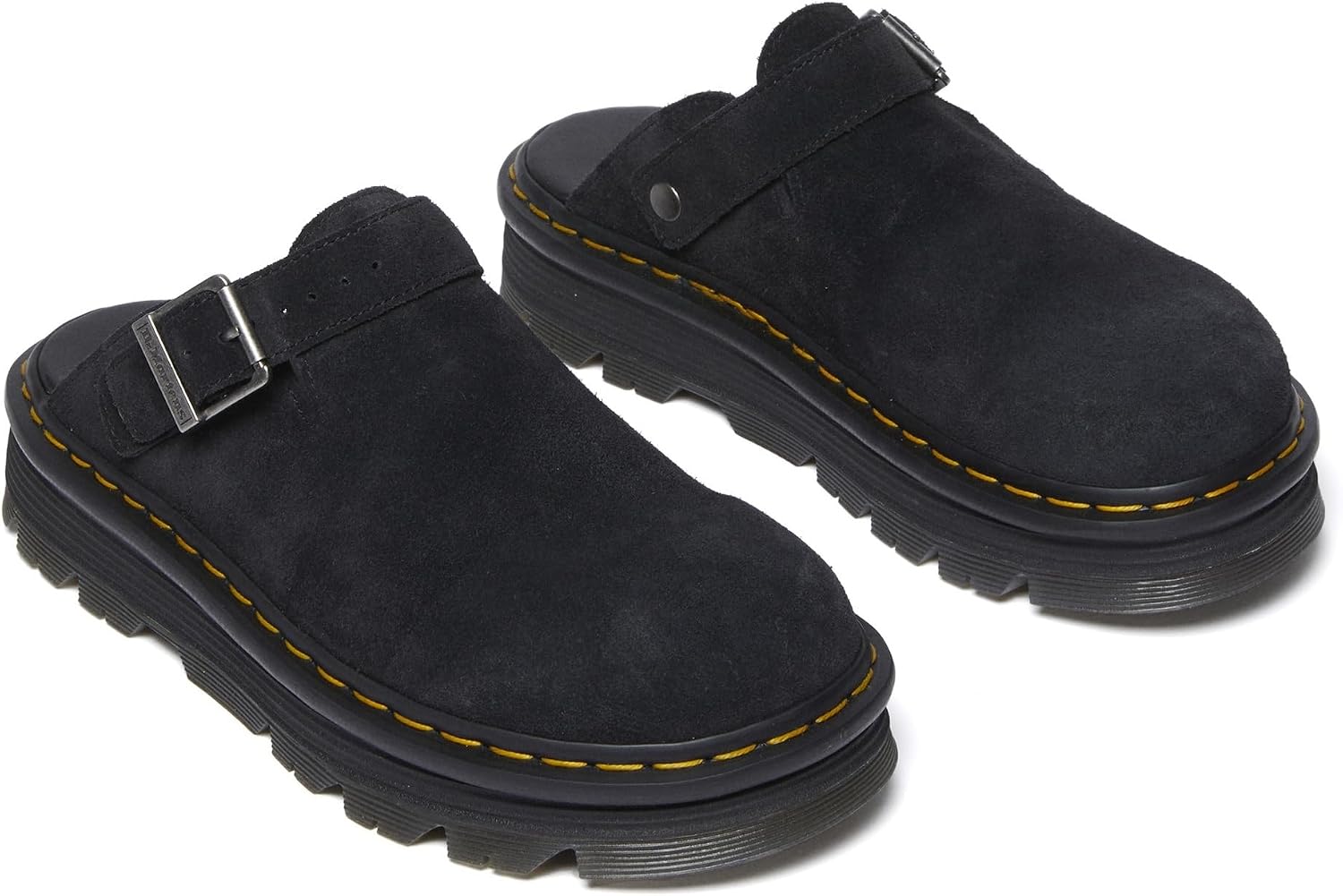 Dr. Martens Unisex Adult Zeb Zag Mule Black Eh Suede