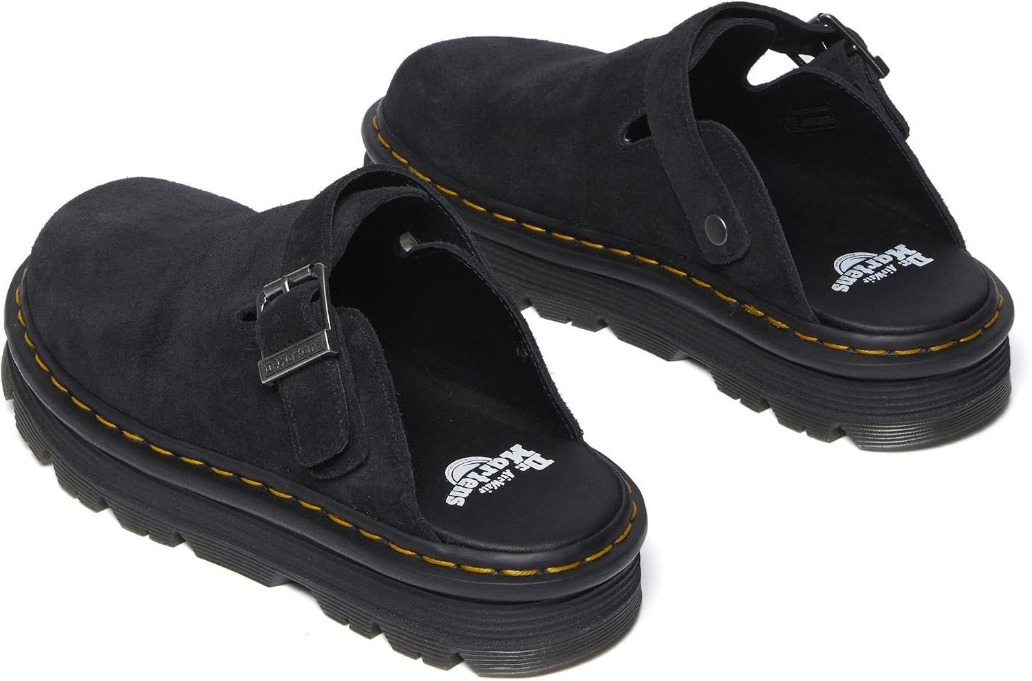 Dr. Martens Unisex Adult Zeb Zag Mule Black Eh Suede