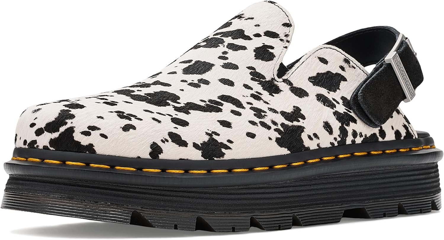 Dr. Martens Unisex Adult Zeb Zag Mule CreamBlack