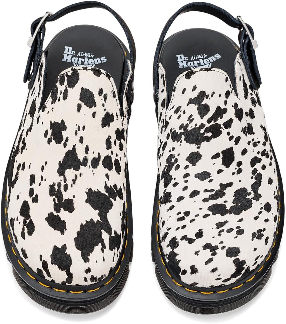 Dr. Martens Unisex Adult Zeb Zag Mule CreamBlack