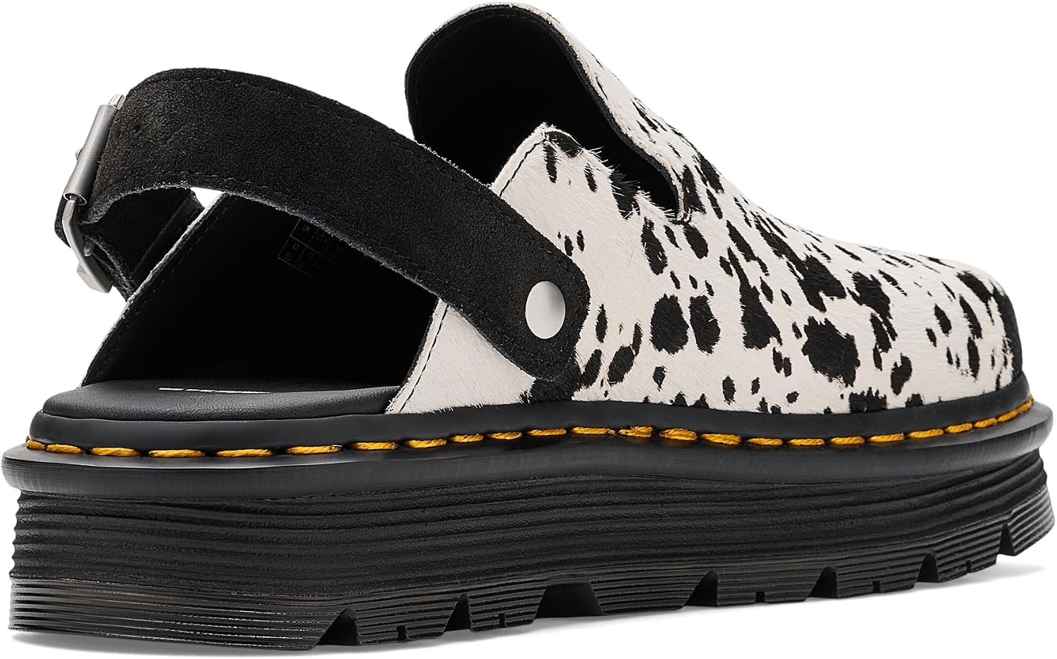 Dr. Martens Unisex Adult Zeb Zag Mule CreamBlack