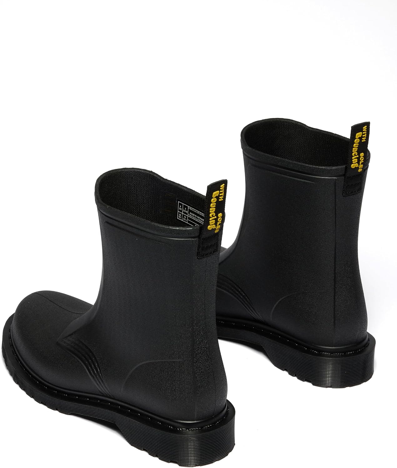 Dr. Martens Men's Unisex Adult 1460 Rain Boot Black Pvc