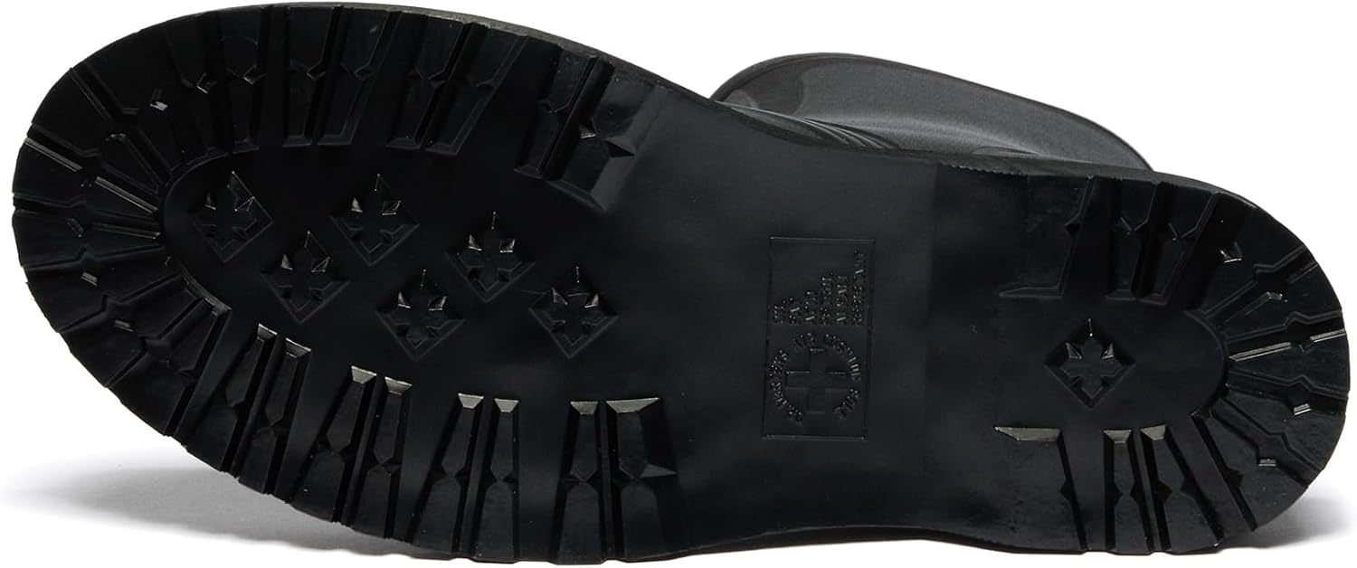 Dr. Martens Men's Unisex Adult 1460 Rain Boot Black Pvc