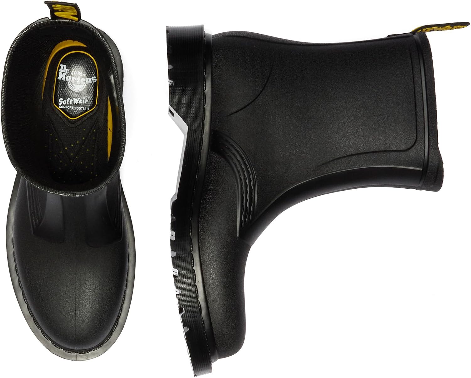 Dr. Martens Men's Unisex Adult 1460 Rain Boot Black Pvc
