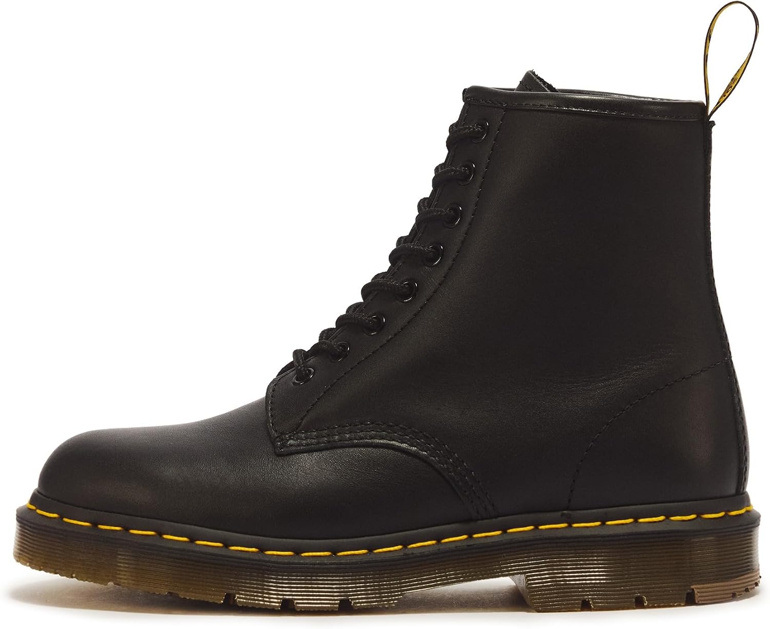 Dr. Martens 1460 Originals 8-Eye, Unisex, Black, Soft Toe, Slip Resistant, 6 Inch Boot (5.0 MW) Black Industrial Full Grain