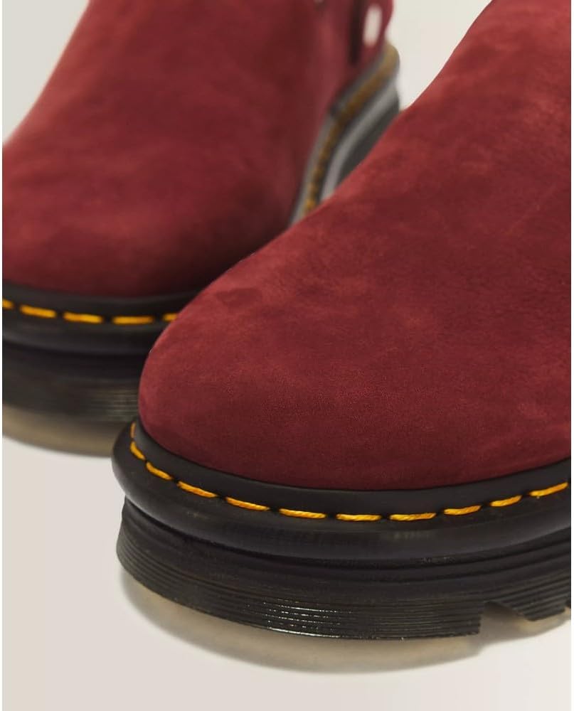 Dr. Martens Unisex Adult Zeb Zag Mule Cherry Red