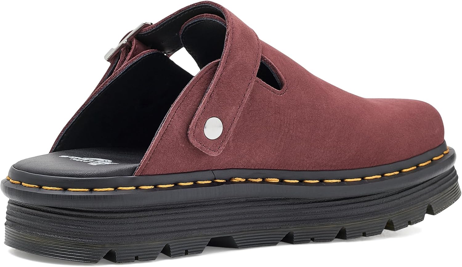 Dr. Martens Unisex Adult Zeb Zag Mule Cherry Red