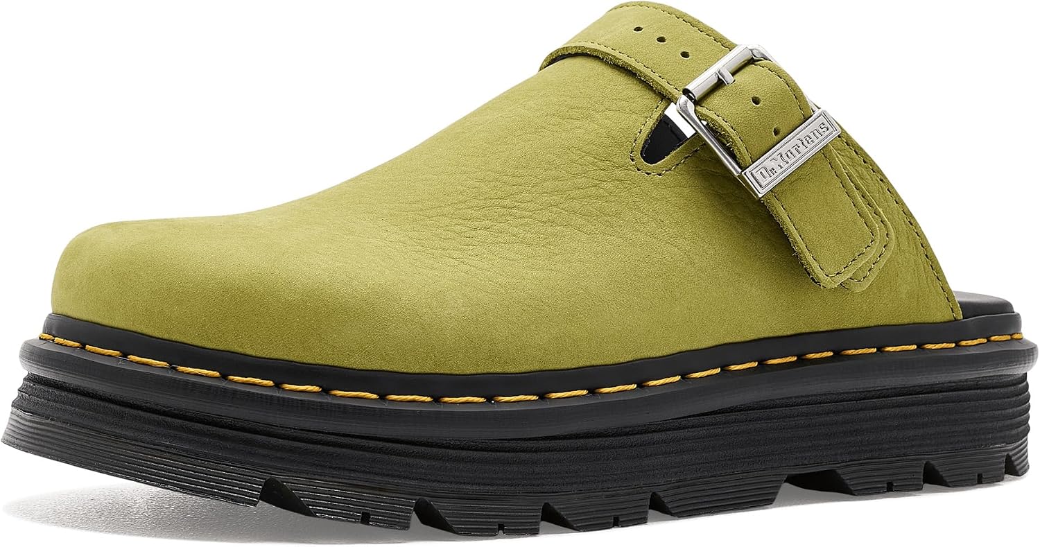 Dr. Martens Unisex Adult Zeb Zag Mule Golden Lime