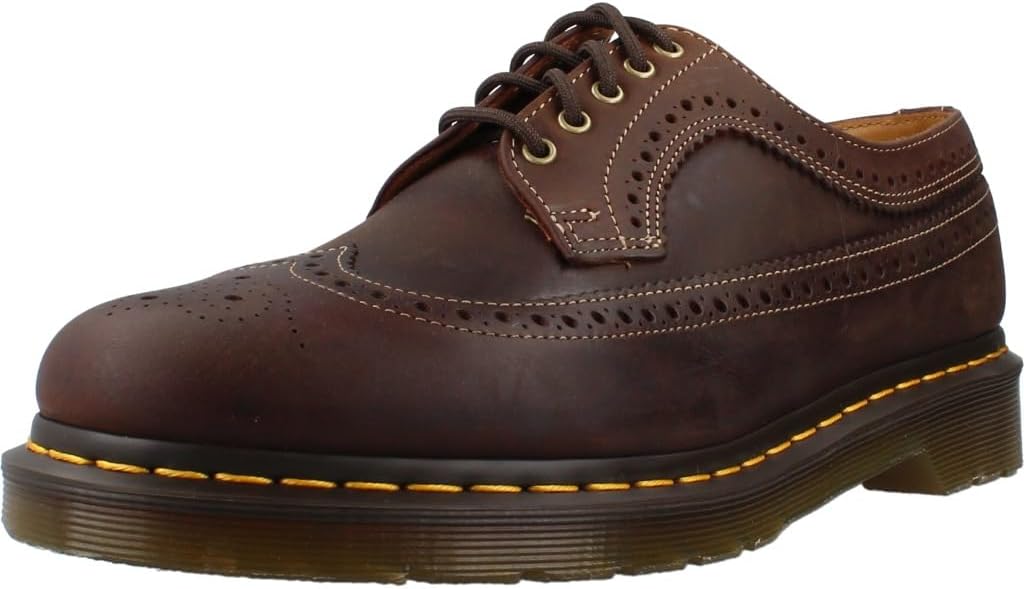 Dr. Martens Unisex 3989 YS Dark Brown UK 5 (US Men's 6, Women's 7) Medium