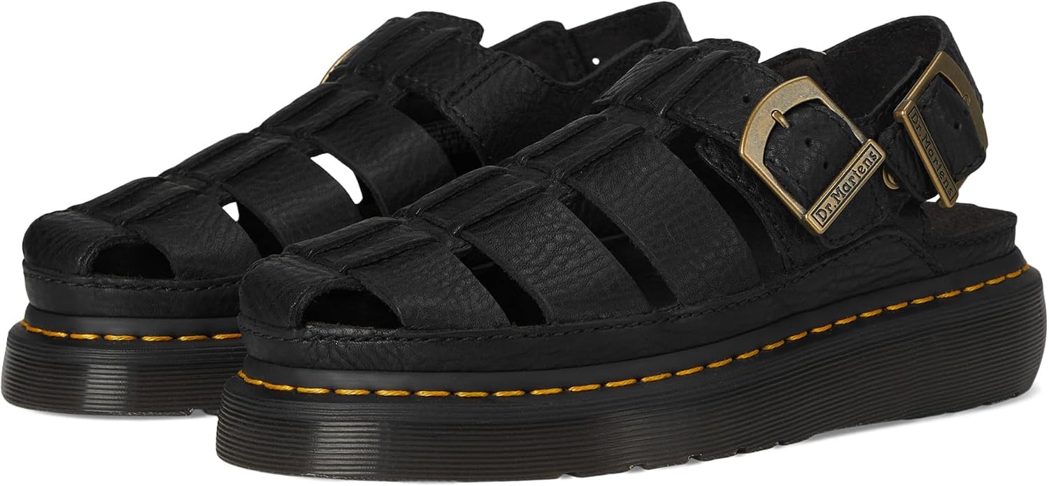 Dr. Martens unisex-adult Wrenlie Black