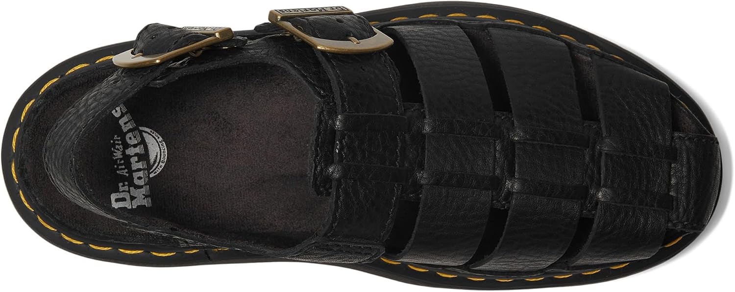 Dr. Martens unisex-adult Wrenlie Black