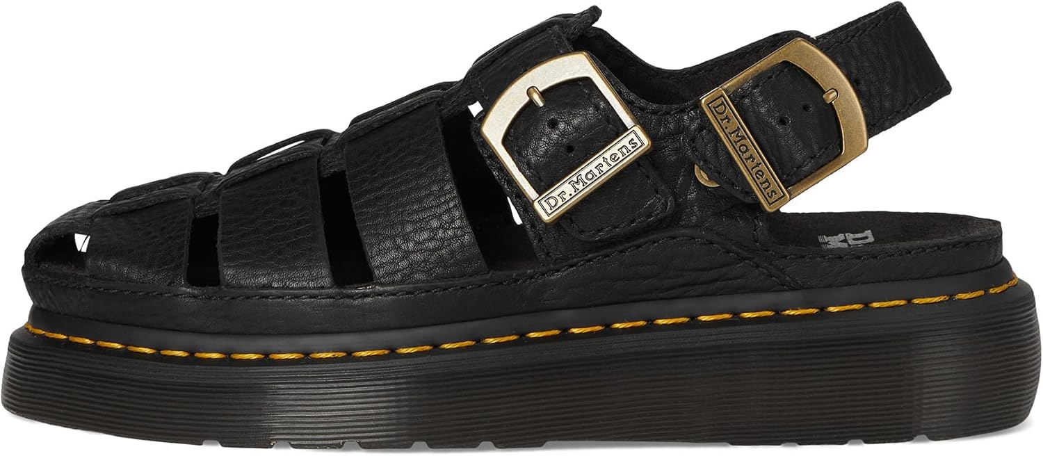 Dr. Martens unisex-adult Wrenlie Black