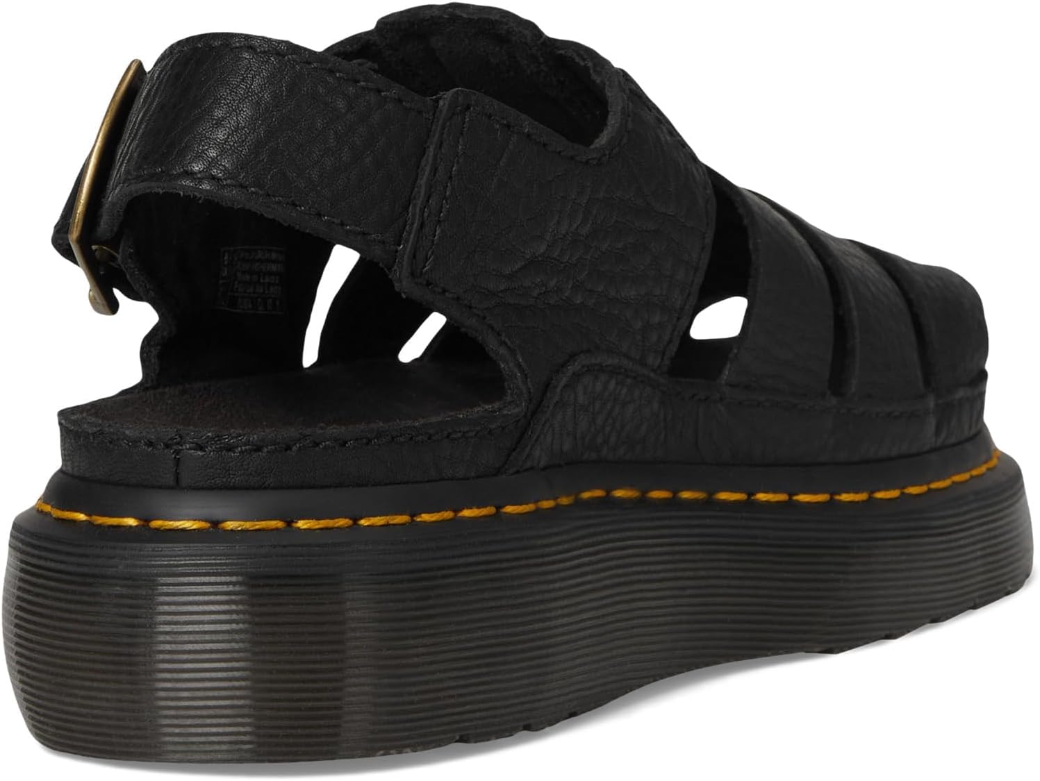 Dr. Martens unisex-adult Wrenlie Black