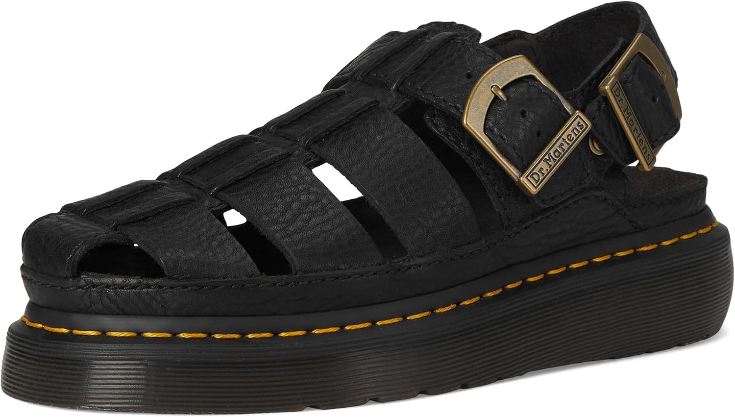 Dr. Martens unisex-adult Wrenlie Black