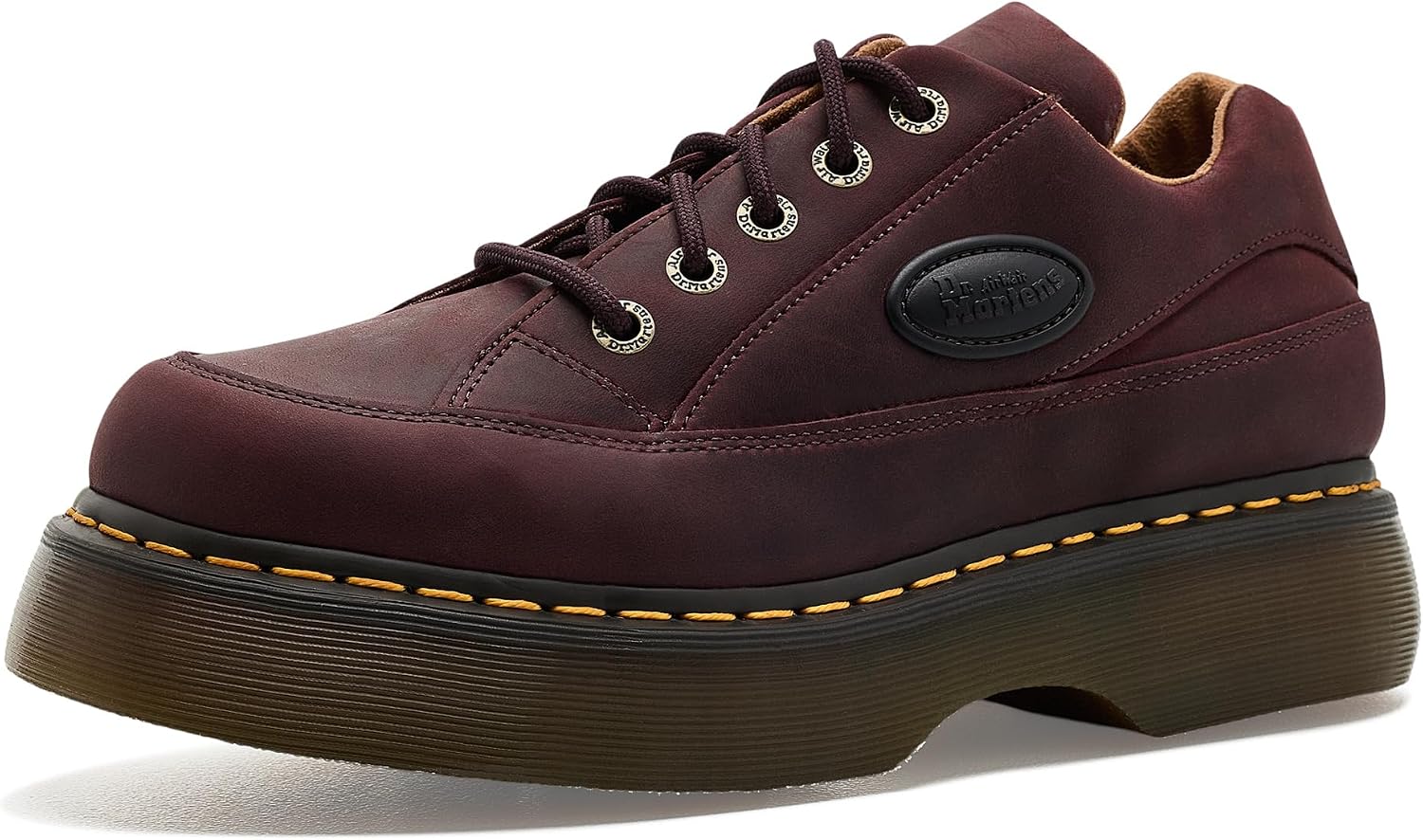Dr. Martens Unisex Buzz 5i Shoe, Cherry Red Crazy Horse, 4UK, 6 US Women5 US Men