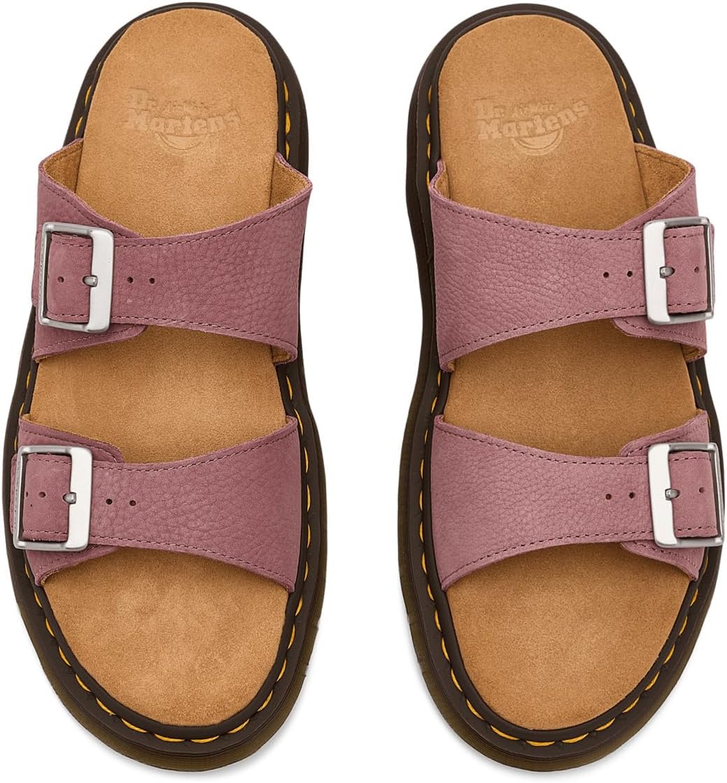 Dr. Martens unisex-adult Josef Dusty Rose Milled Nubuck