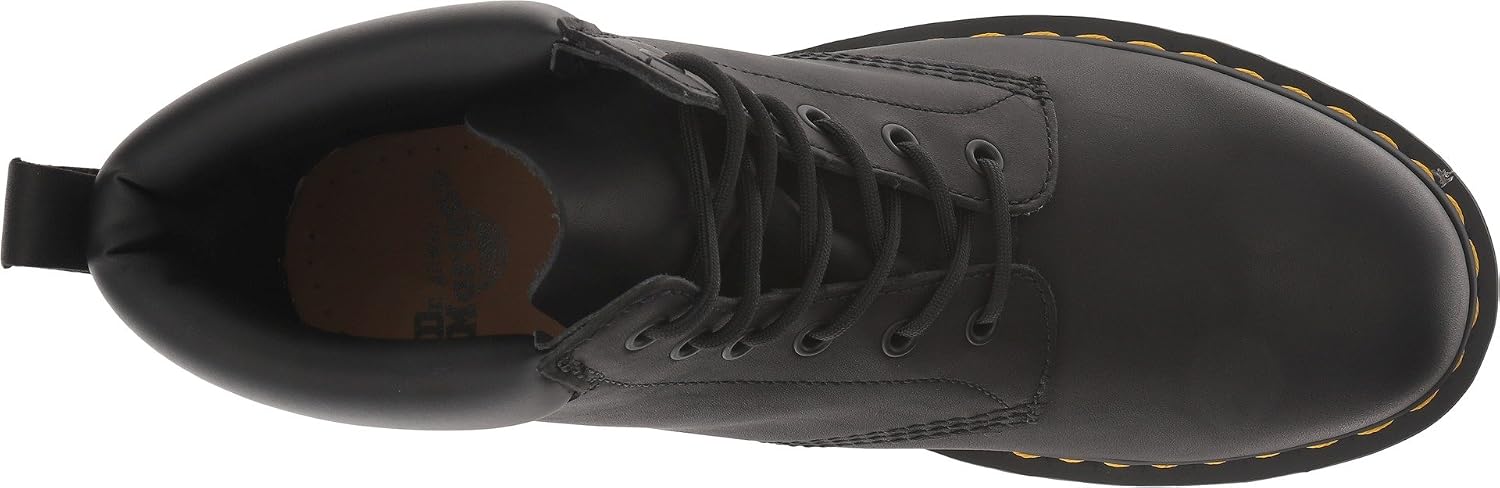 Dr. Martens unisex-adult 0939 Series Black Greasy Boot