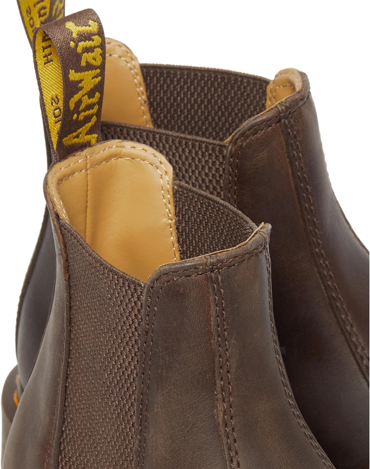 Dr. Martens Unisex Chelsea Boot Black US Men Brown Crazy Horse