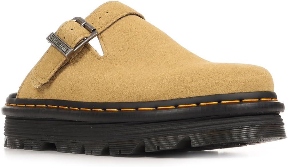 Dr. Martens Unisex Adult Zeb Zag Mule Savannah Tan Eh Suede