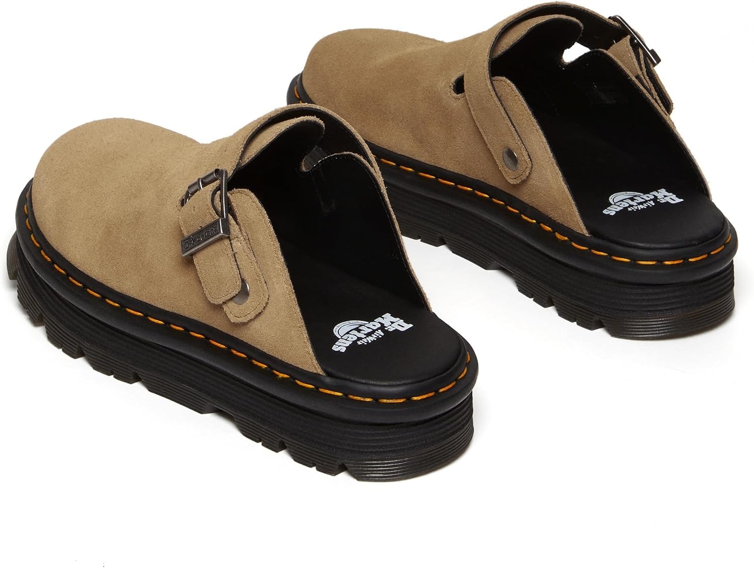 Dr. Martens Unisex Adult Zeb Zag Mule Savannah Tan Eh Suede