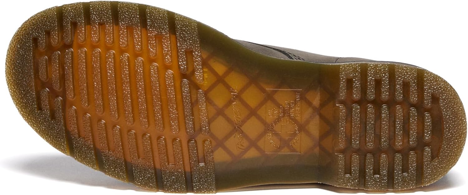 Dr. Martens Unisex Adult 1460 Milled Nubeck Wp Gunmetal