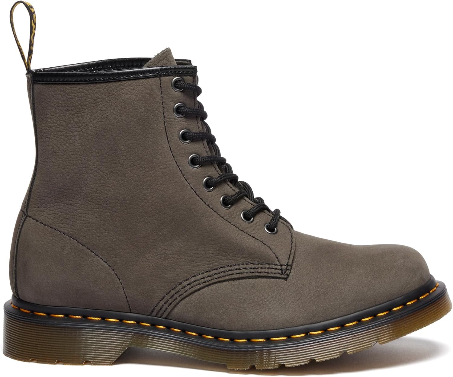 Dr. Martens Unisex Adult 1460 Milled Nubeck Wp Gunmetal