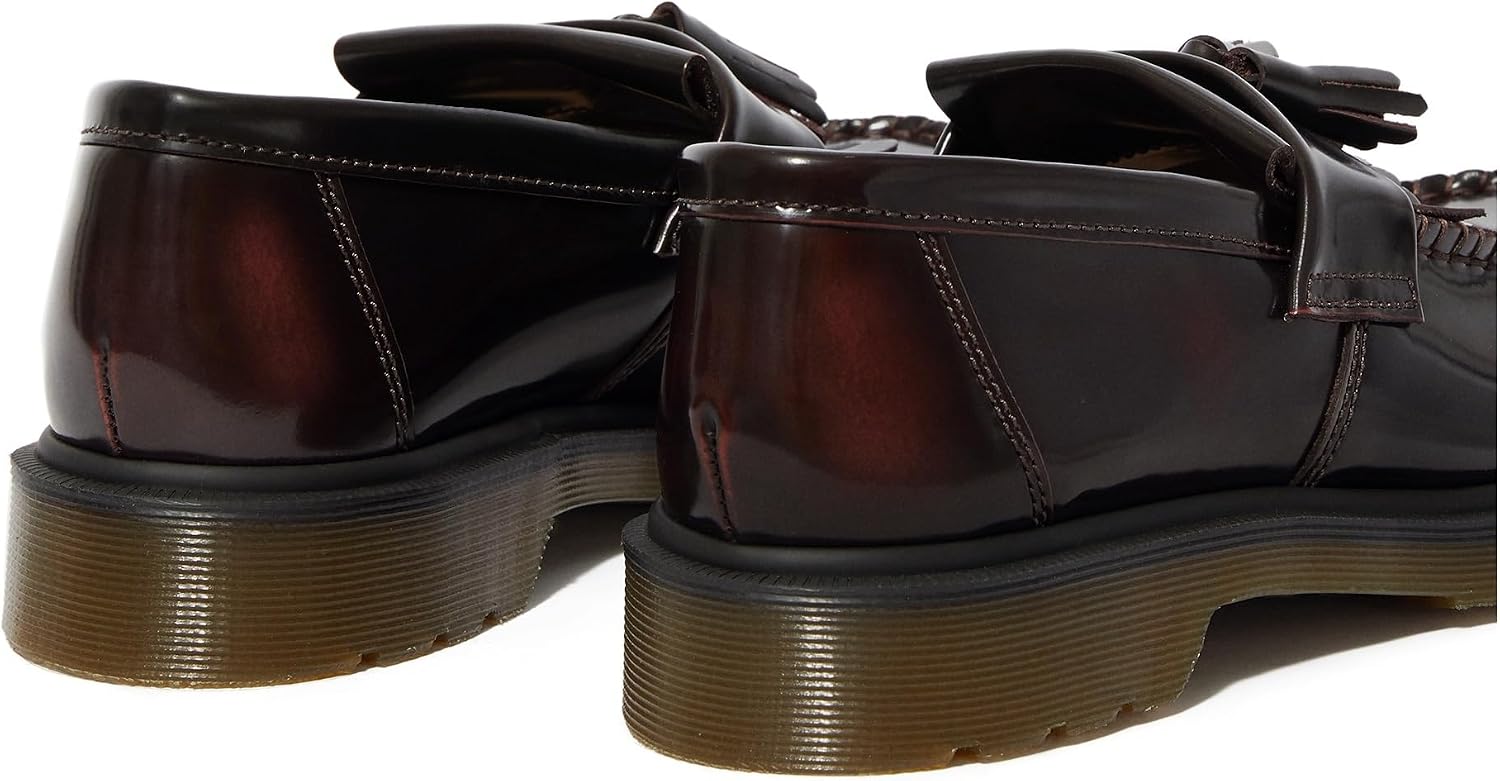 Dr. Martens Men's Adrian Cherry Red Arcadia