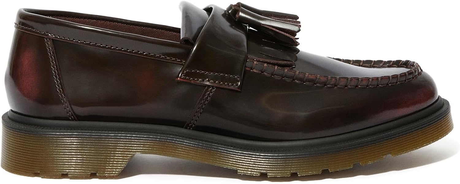 Dr. Martens Men's Adrian Cherry Red Arcadia