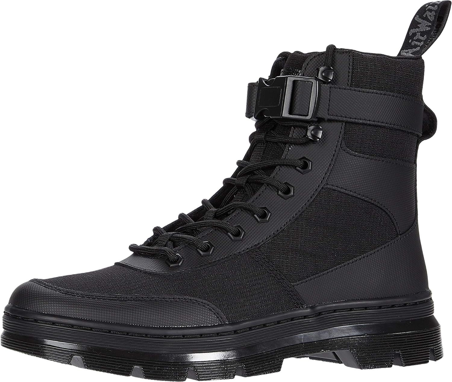 Dr. Martens Unisex Adult Combs Tech II Black Element+poly Rip Stop