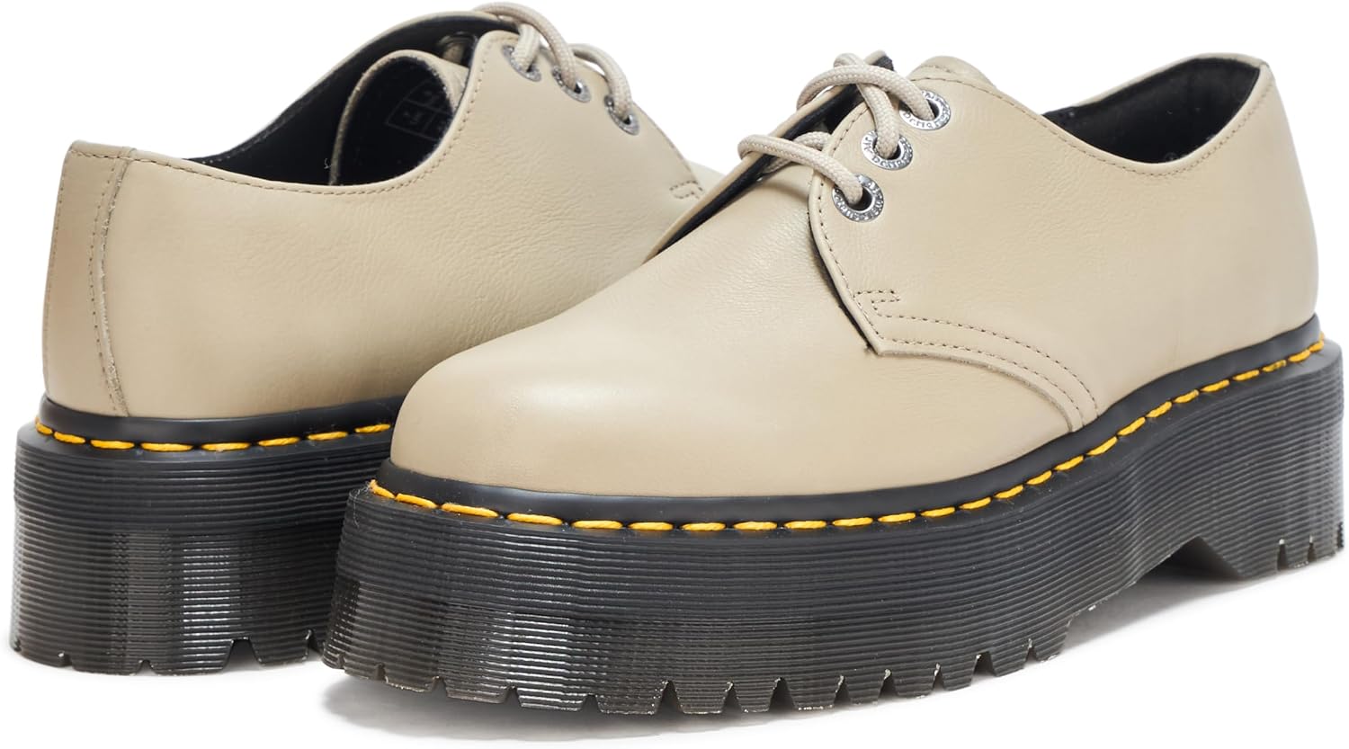 Dr. Martens Unisex Adult 1461 Quad Warmed Stone Pisa