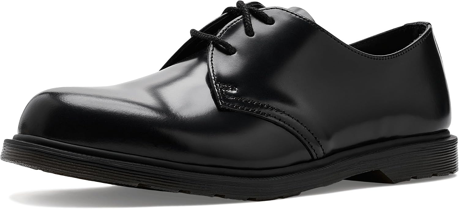 Dr. Martens Unisex Mayfare Shoes Black UK 5 (US Men's 6, Women's 7) Medium
