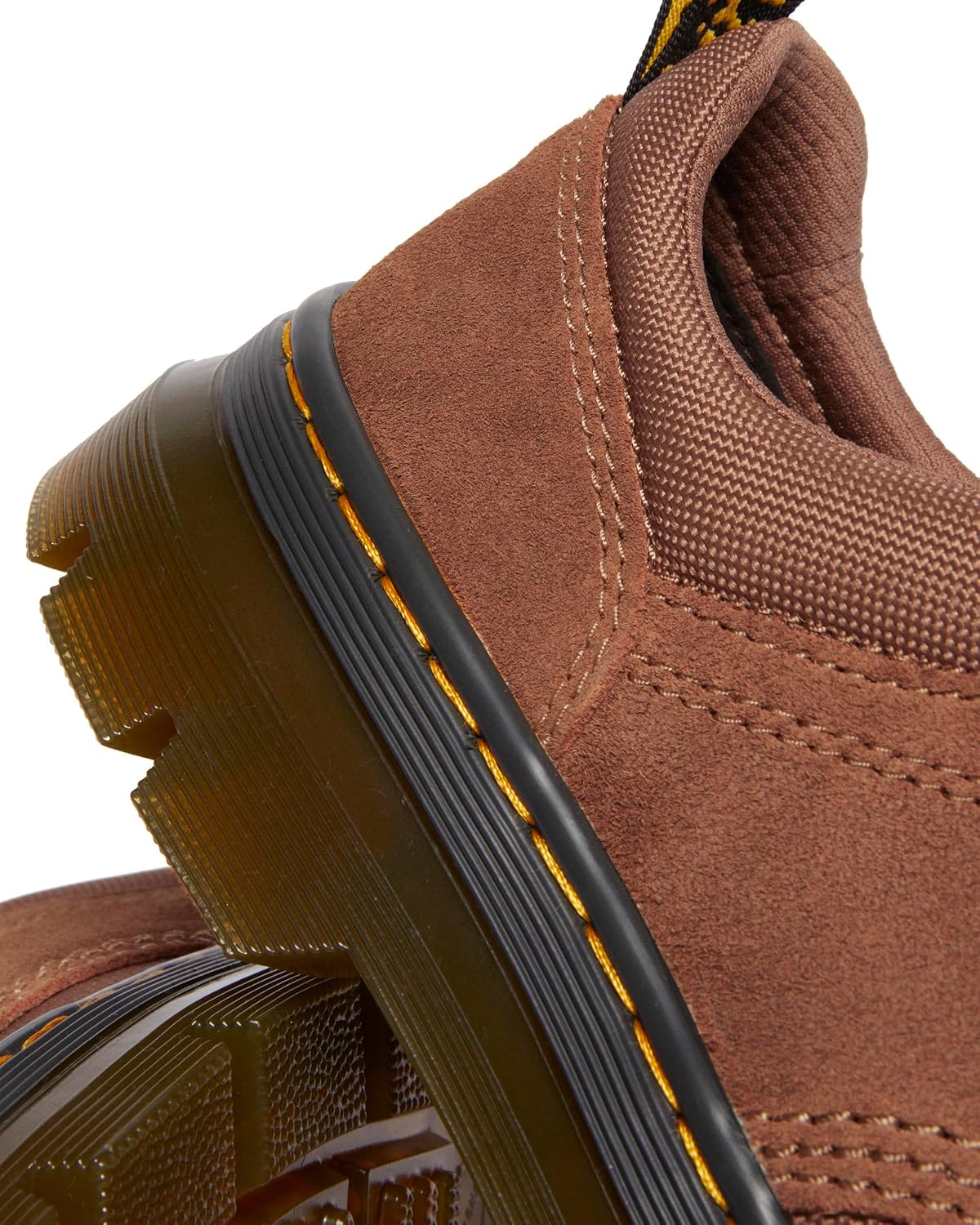 Dr. Martens Reeder Leather Desert Brown Bronx Suede+extra Tough 5050