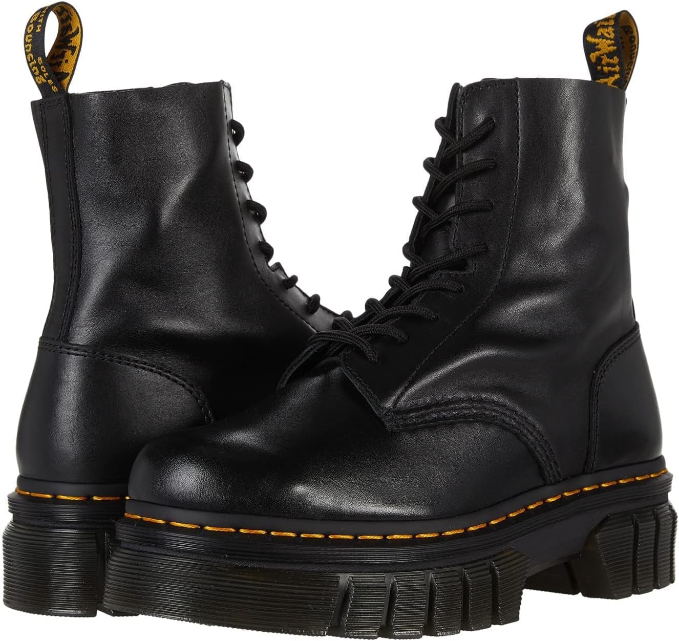 Dr. Martens Audrick Eye Boot Black Nappa Black Nappa Lux