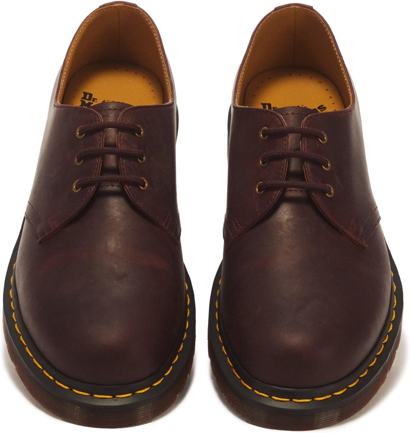 Dr. Martens Unisex-Adult 1461 Cherry Red Crazy Horse