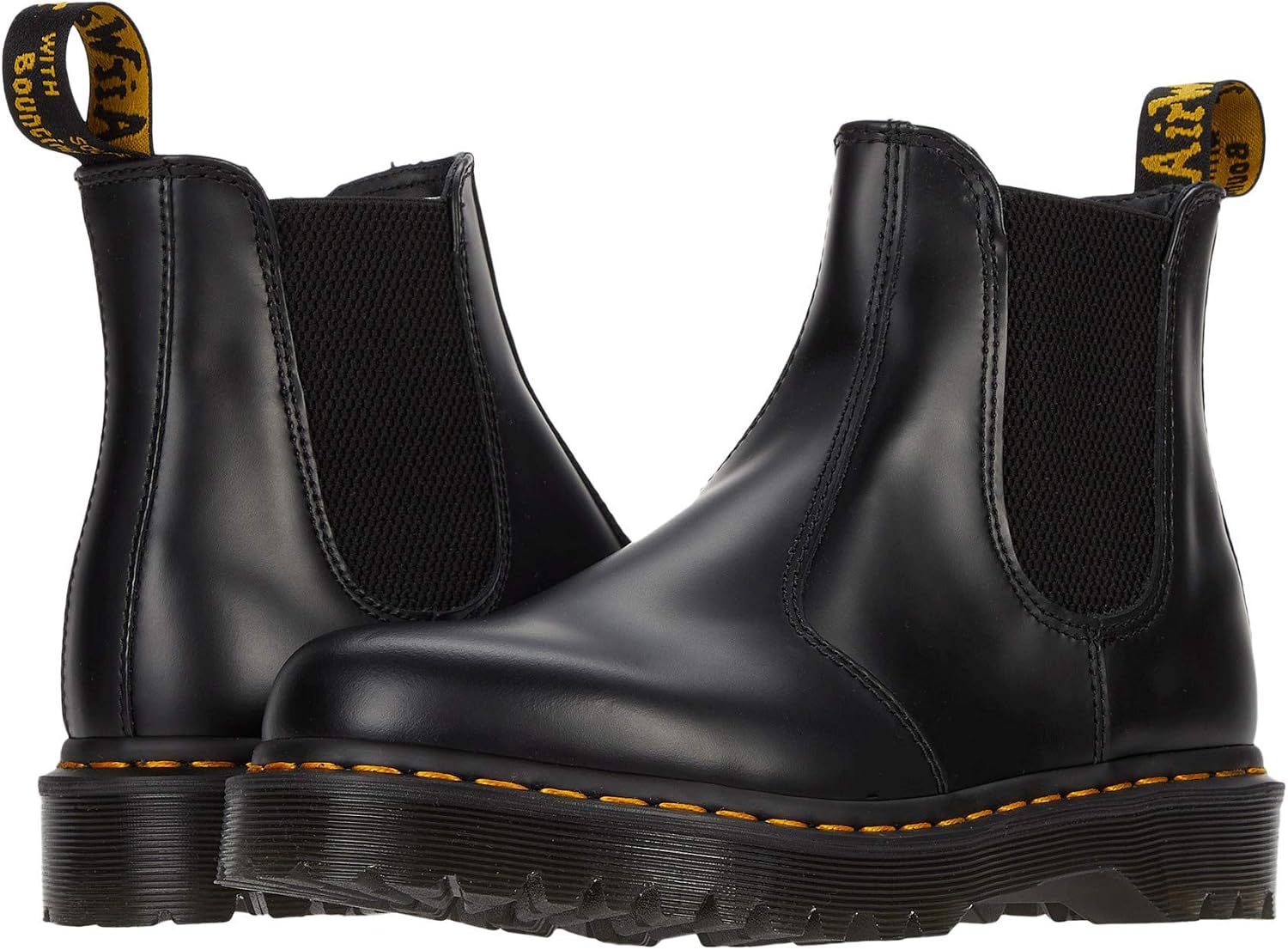 Dr. Martens Unisex Adult 2976 Bex Smooth Leather Chelsea Boot Black Smooth Leather